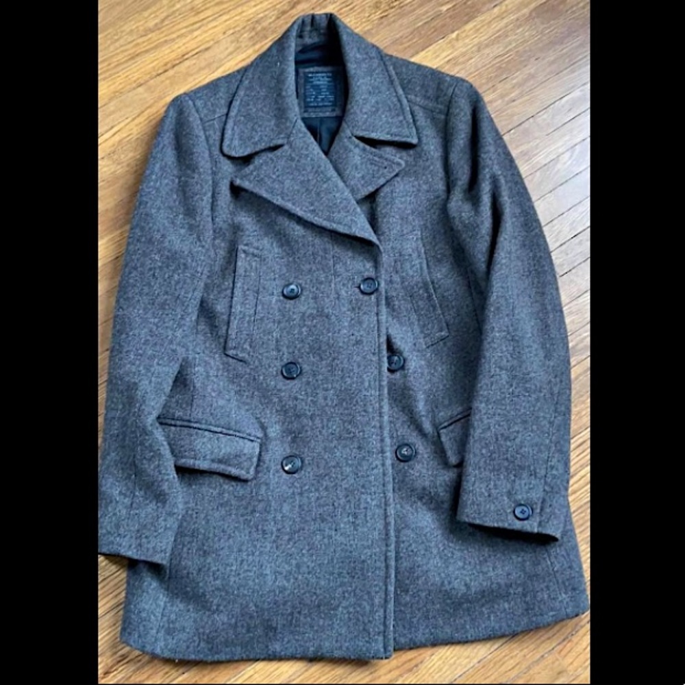 Allsaints Wool Jacket (Pea Coat) - Size 40